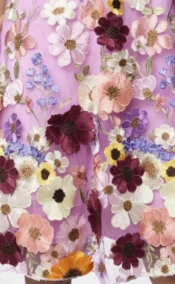 Discount Kjole - Flowering - Pink Lavender Kjoler