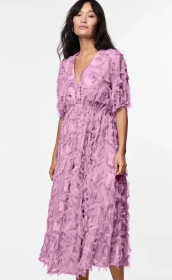 New Kjole - Pazylla Midi - Pastel Lavender Kjoler