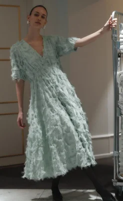 Hot Kjole - Pazylla Midi - Mist Green Kjoler