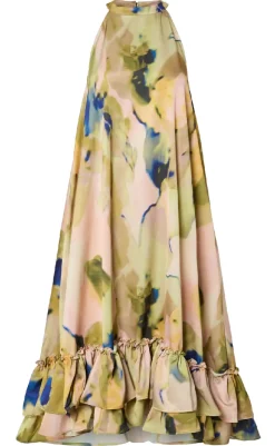 Best Kjole - Skyra Halterneck - Ecru Kjoler